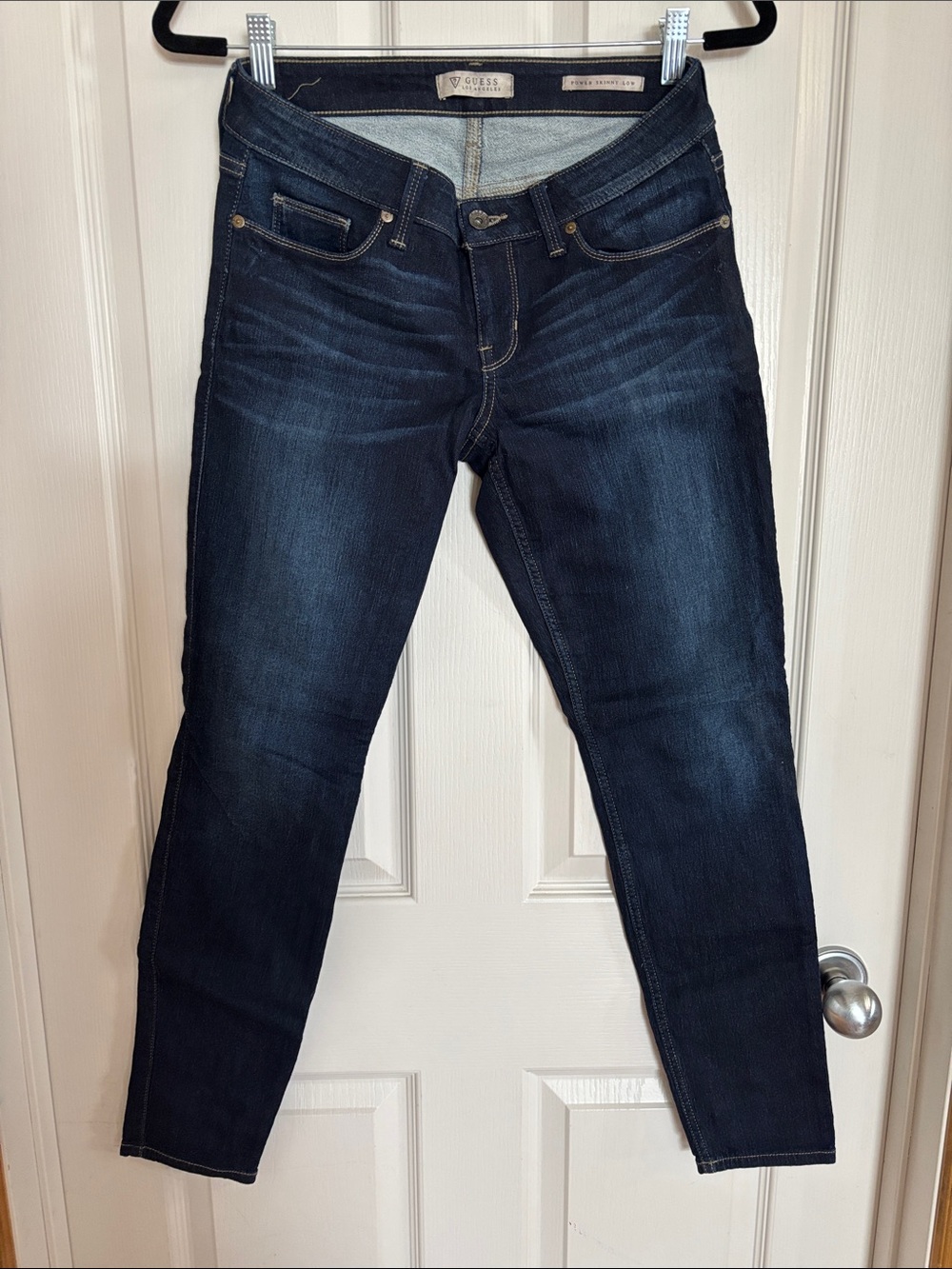 Guess Women's Dark Indigo Skinny Jeans
